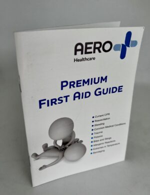 First aid kit for sports safety with comprehensive medical supplies.