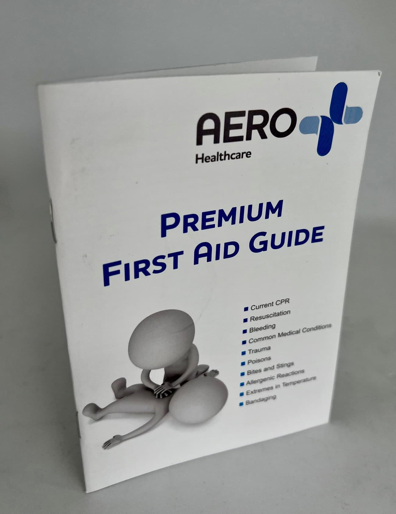 First aid kit for sports safety with comprehensive medical supplies.