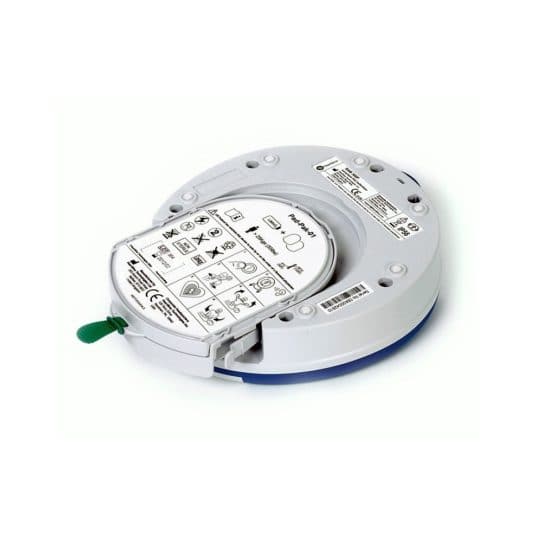 Emergency AED defibrillator for sports first aid kits, ideal for quick response.