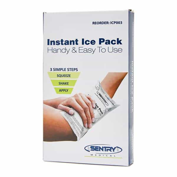 Instant Ice Pack for sports injuries, first aid kits, and emergency medical supplies.